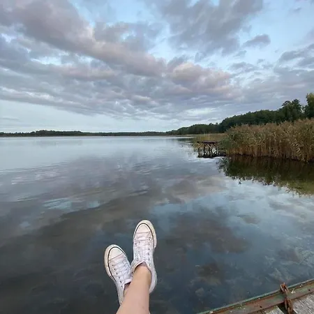 Villa Mazurska Stodola Na Polwyspie Pilchowskim Szczechy Małe