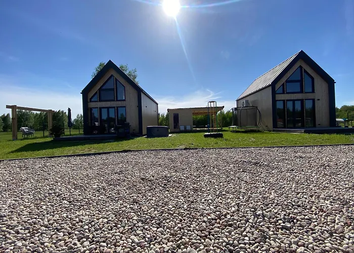 Mazurska Stodoła Na Półwyspie Pilchowskim Szczechy Male