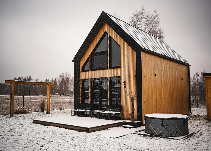 Mazurska Stodoła Na Półwyspie Pilchowskim Willa Szczechy Male